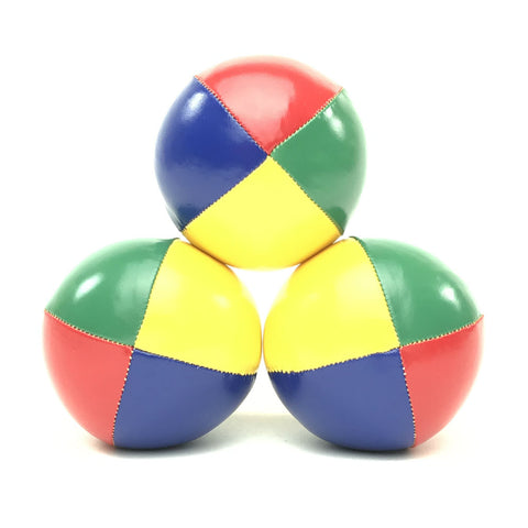 Classic Juggling Balls - Red-Blue-Yellow-Green - Balls for your mind