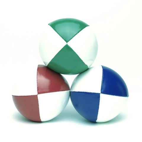 Juggling Balls Smart Whitetone - Red-Blue-Green - Balls for your mind
