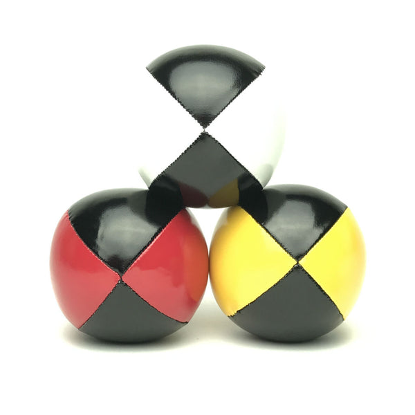 Juggling Balls Smart Blacktone - Red-Yellow-White - Balls for your mind