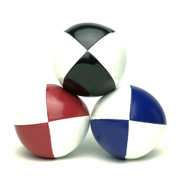 Juggling Balls Smart Whitetone - Blue-Red-Black - Balls for your mind