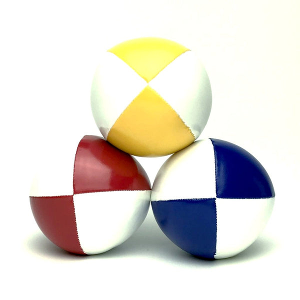 Juggling Balls Smart Whitetone - Red-Blue-Yellow - Balls for your mind